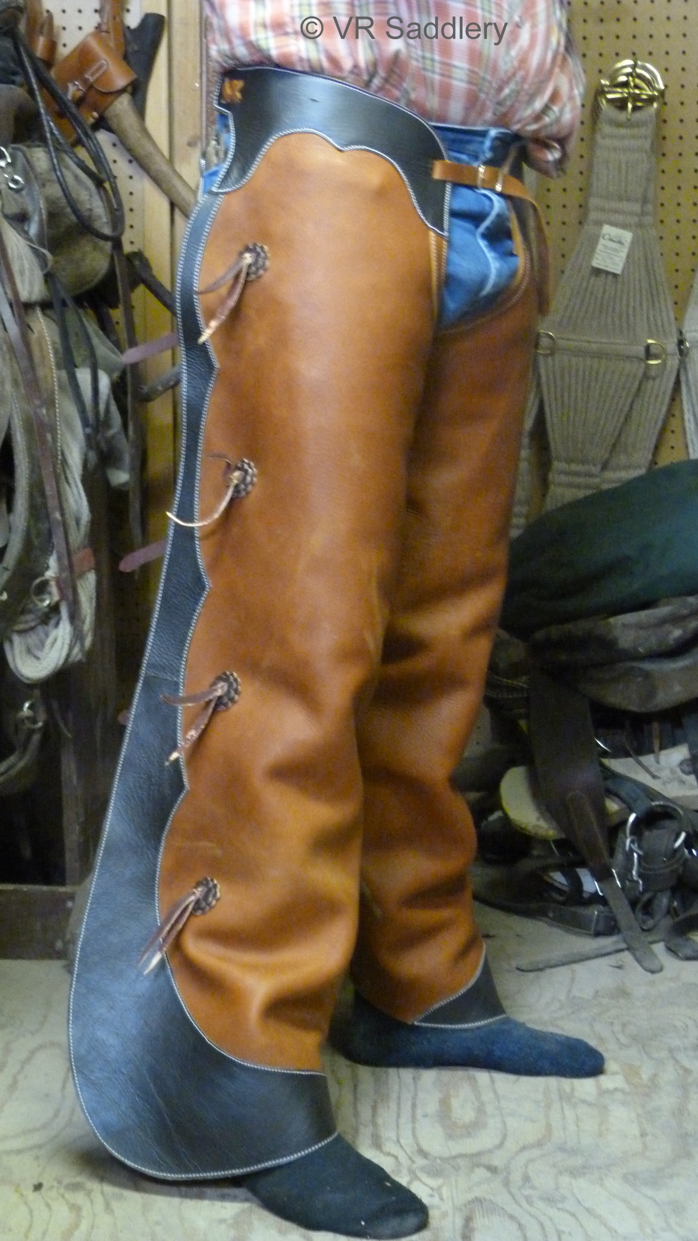 VR Saddlery Custom Chaps and Chinks